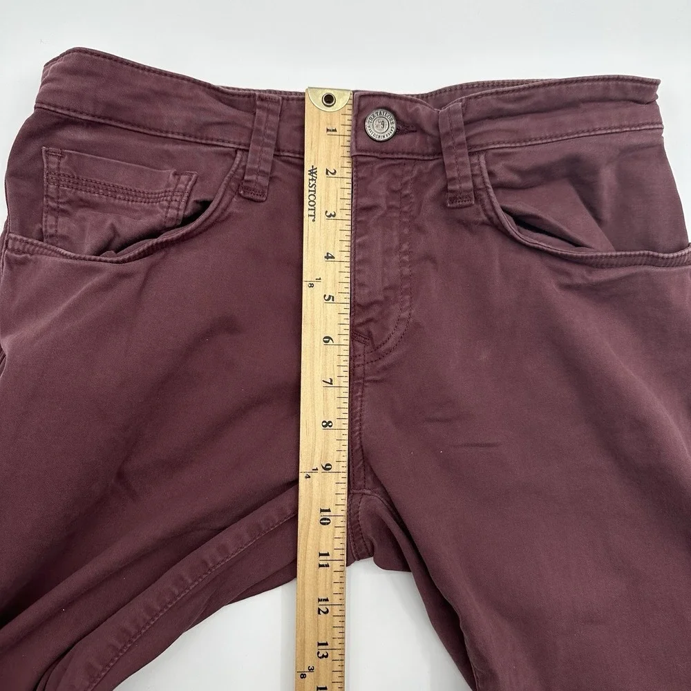 Mavi Jeans Pants Mens 30x32 Zach Straight Leg Khaki Work Preppy‎ Casual Purple
